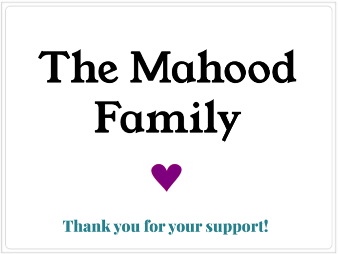 The Mahood Family